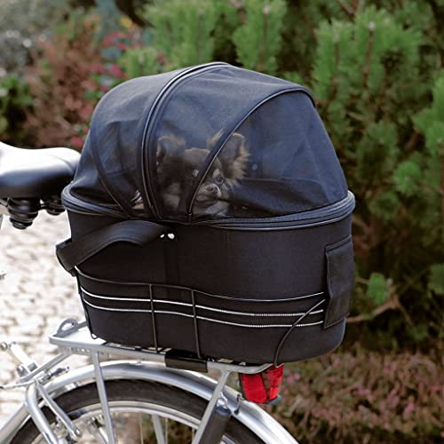 Hundefahrradkorb TRIXIE 13118 für breite Gepäckträger