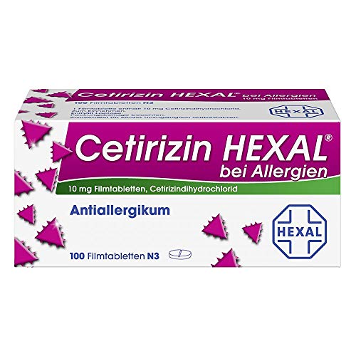 Allergietabletten Hexal Cetirizin bei Allergien, 100 St.