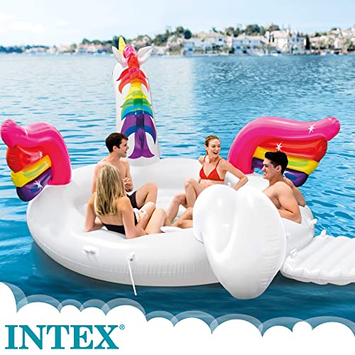 Badeinsel Intex 57266 Party Einhorn