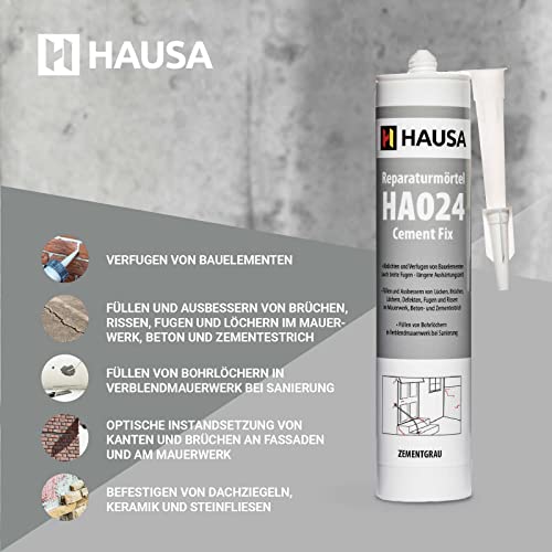 Verbundmörtel Hausa Reparatur-Mörtel Cement Fix HA024 310ml