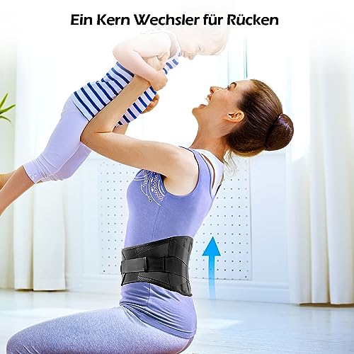 Rückenbandage FREETOO Herren und Damen, atmungsaktiv