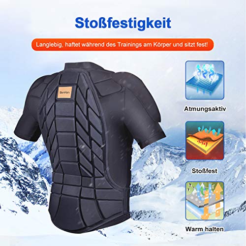 Sicherheitsweste Reiten BenKen Skiing Body Short Protector