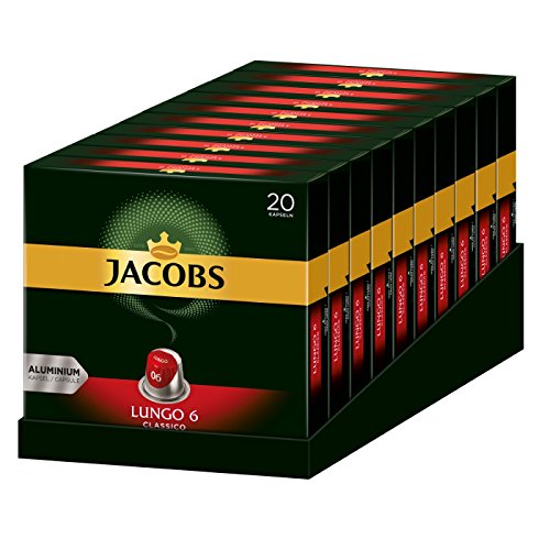 Kaffeekapseln Jacobs Lungo Classico, Intensität 6 von 12