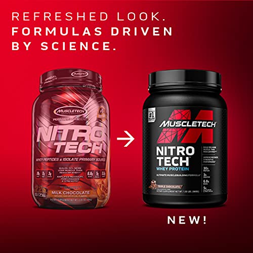 Whey-Protein MuscleTech Proteinpulver, Nitro-Tech Protein Isolate