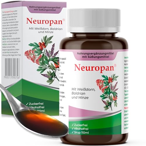 Pflanzliche Beruhigungsmittel Neuropan Sirup 110ml Anti Stress