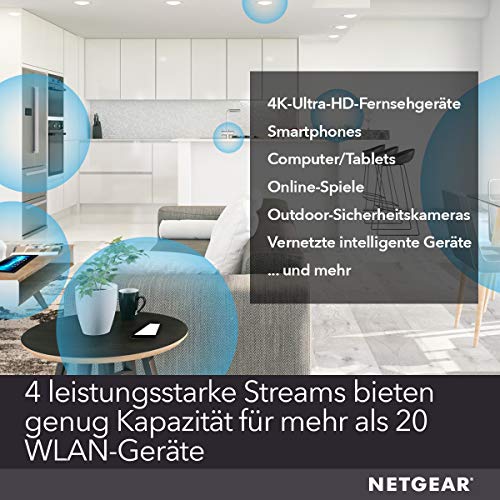 WLAN-Repeater Netgear Nighthawk EAX20 WiFi 6 WLAN Mesh