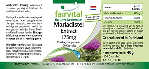 Mariendistel-Kapseln fairvital | Mariendistel Kapseln – Extrakt 175mg