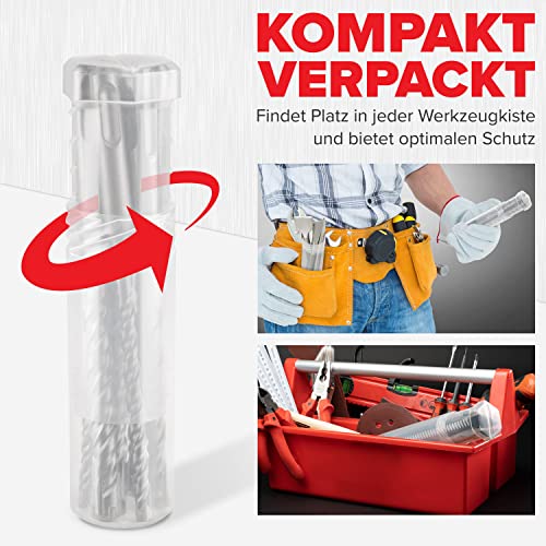 SDS-Plus-Bohrer KSP-Tec ® | SDS Plus Bohrer Set | Hammerbohrer