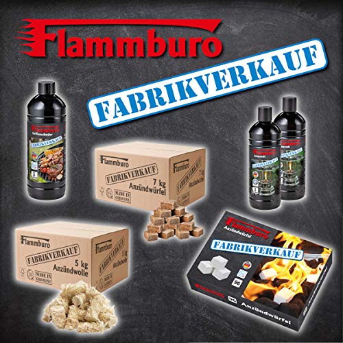 Kaminanzünder FLAMMBURO 10kg = ca. 800 Stück Anzündwolle