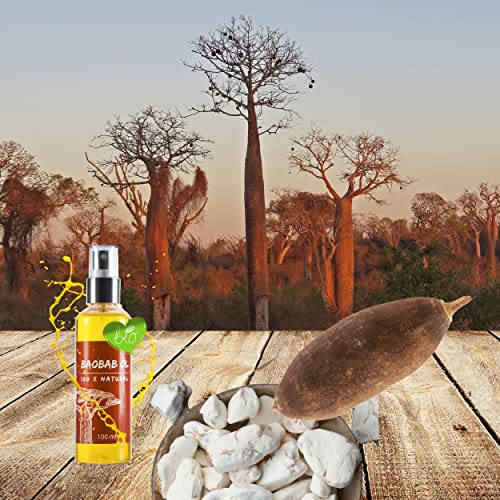 Baobab-Öl sanaviva ® Baobaböl Kaltgepresst (100ml) Baobab-Oil Bio