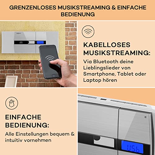 Kompaktanlage Oneconcept Mini Stereoanlage, mit CD-Player