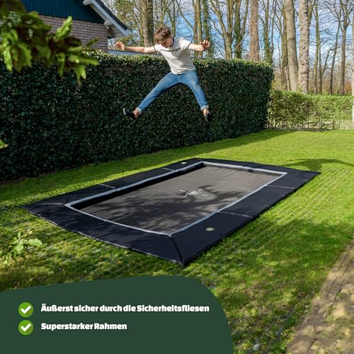 Bodentrampolin EXIT TOYS Dynamic rundes Groundlevel Trampolin