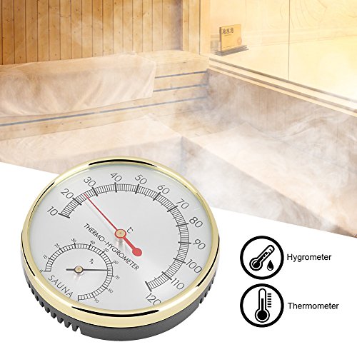 Sauna-Thermometer Haofy Sauna Thermometer Hygrometer