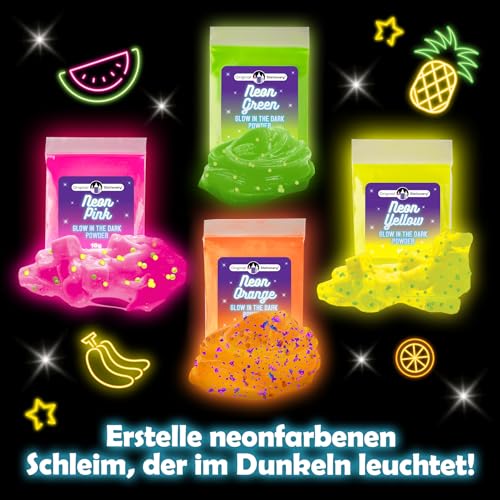 Schleim-Set Original Stationery Tropical Glow in the Dark Schleim