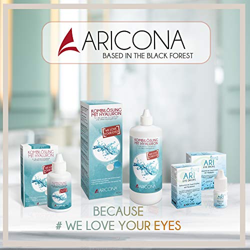 Kontaktlinsen-Pflegemittel aricona Kontaktlinsen Fluessigkeit – 360ml