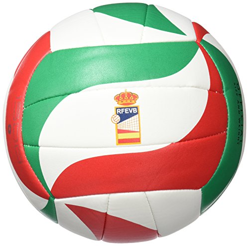 Volleyball Molten V5m1500 Ball, Weiß/Grün/Rot
