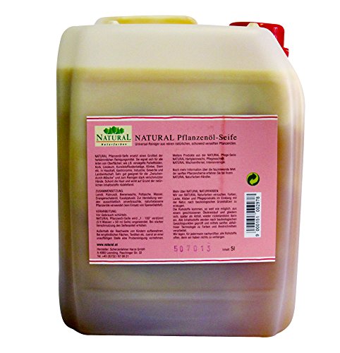 Holzbodenseife Natural Apiary Natural 511 5 Liter Pflanzenöl-Seife