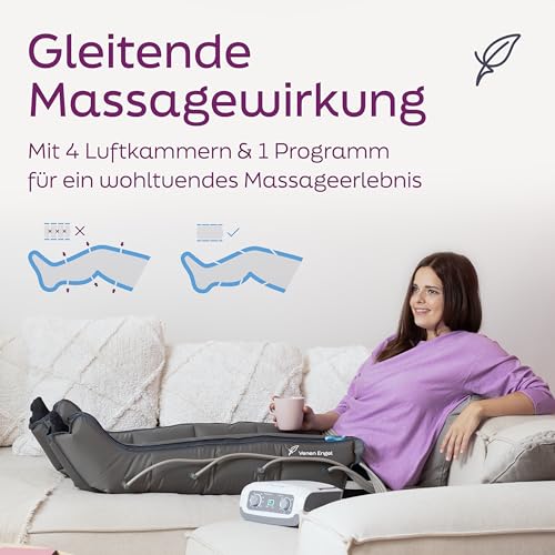 Venen-Massagegerät Venen Engel 4 Basic mit Beinmanschetten