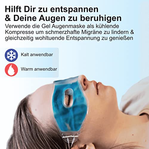 Kühlmaske IEA Medical Augenmaske kühlend 3 Stück
