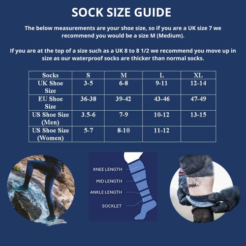 Sealskinz-Socken SealSkinz Unisex Kaltes Wasser Wasserdichte