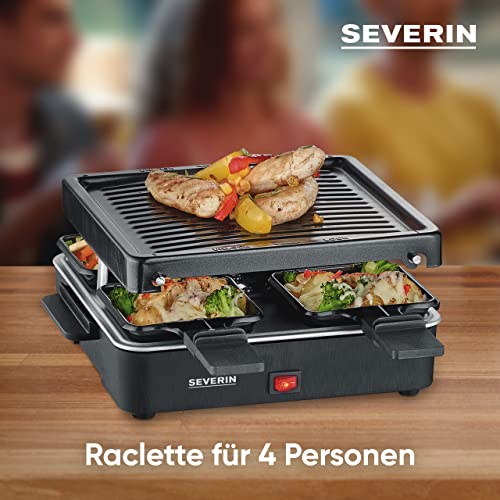 Raclette SEVERIN Mini-Grill, klein, antihaftbeschichtet
