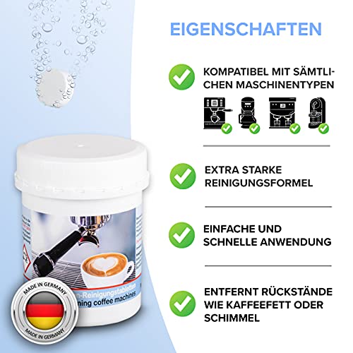 Kaffeefettlöser Purecost Reinigungstabletten 125er Pack