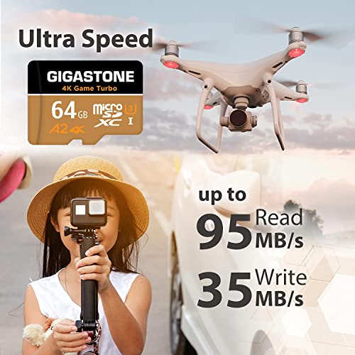 Micro-SD-64GB Gigastone 4K Game Turbo 64GB MicroSDXC