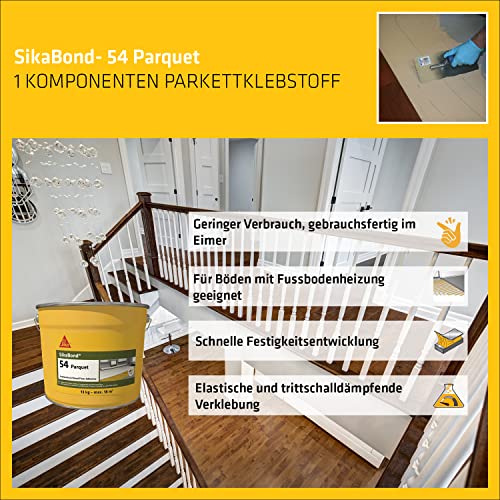 Parkettkleber Sika – Bond-54 Parquet – – sehr emissionsarm – braun