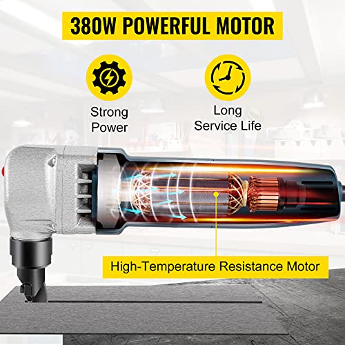 Blechknabber VEVOR Druckluft Blechschere 1,8 mm, 380W Blechnibbler