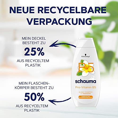 Glättendes Shampoo Schauma Glanz-Shampoo Pro-Vitamin B5