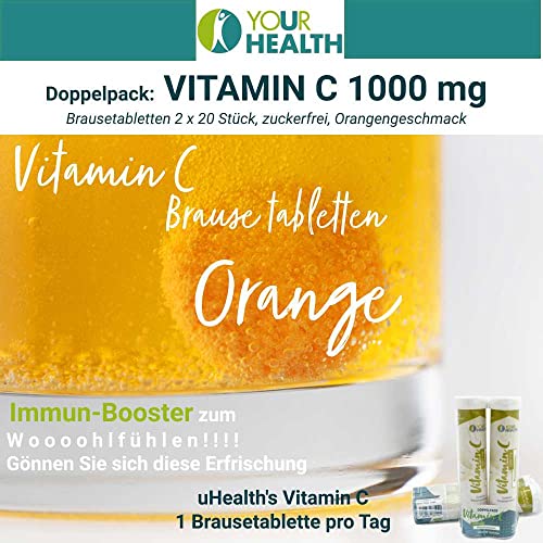 Vitamin-Brausetabletten YOUR HEALTH Doppelpack: uHealth