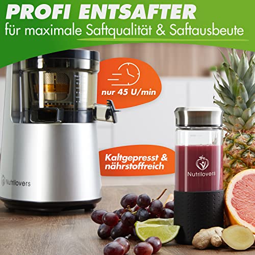 Saftpresse Nutrilovers NUTRI-PRESS NO.1 Slow Juicer