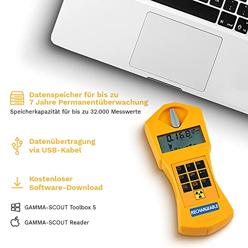 Geigerzähler GAMMA-SCOUT Rechargeable | für Radioaktivität