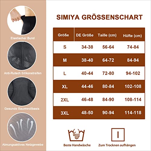 Bauchweg-Slip SIMIYA Damen Shapewear Bauchweg Unterhose