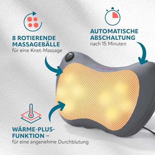 Massagekissen VITALmaxx Shiatsu mit Wärmefunktion