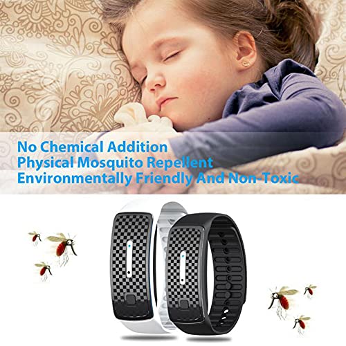 Mückenarmband JAWSEU Ultrasonic Mosquito Repellent Bracelets