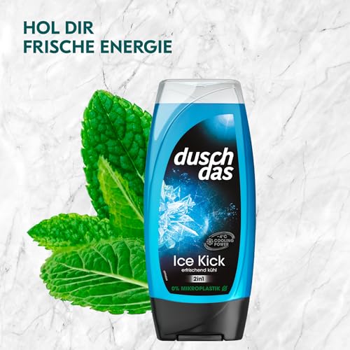 Männer-Shampoo Duschdas 2-in-1 Duschgel & Shampoo Ice Kick