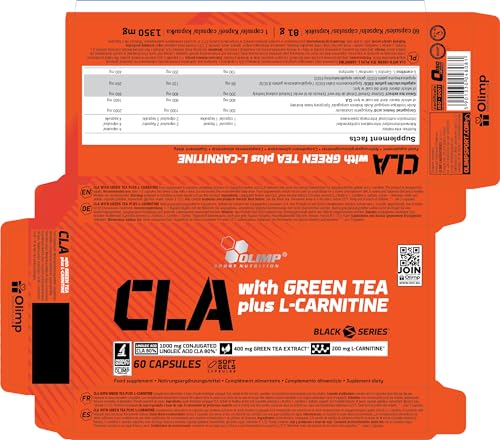 CLA-Kapseln Olimp 60 Kapseln, CLA with Green Tea L-Carnitine