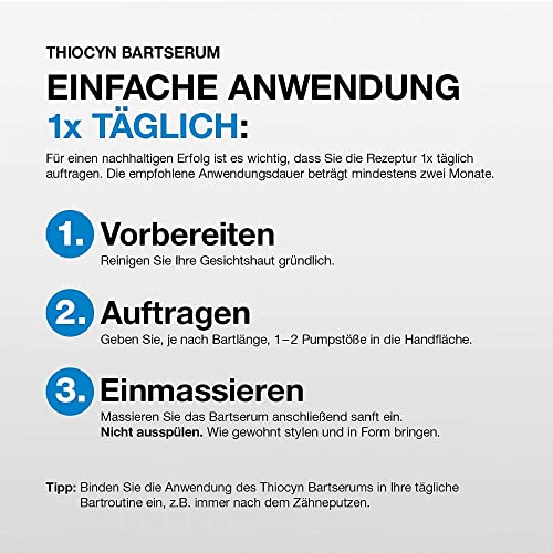 Bartwuchsmittel THIOCYN Bartserum • Natürliche Stimulation