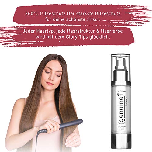 Hitzeschutzspray genuine haircare Glory Tips 360°C Hitzeschutz