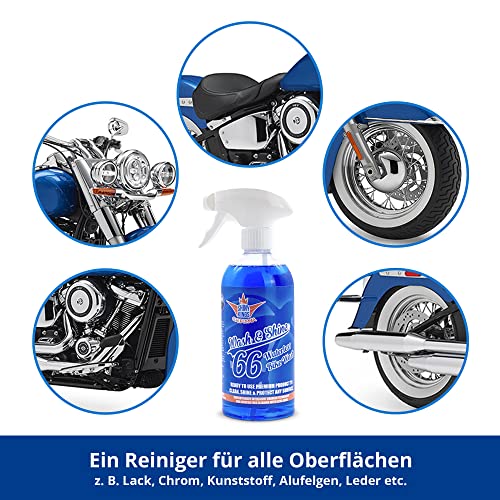 Motorradreiniger Shinykings Wash&Shine 66 WASSERLOSER Motorrad