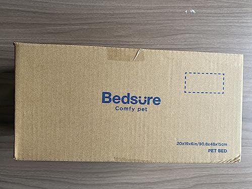 Katzenbett Bedsure waschbar Katzen Bettchen – 51x48x15cm Katzen Bett