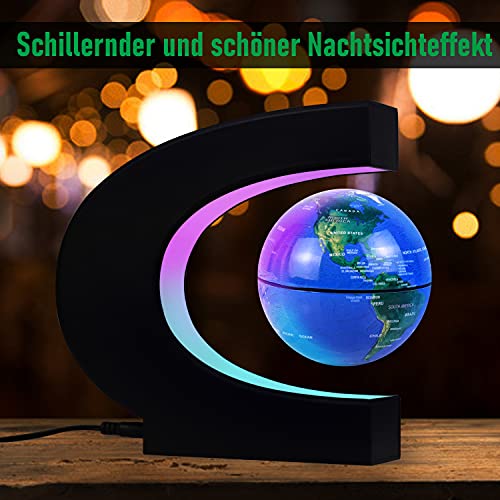 Schwebender Globus JOWHOL Magnetisch mit LED-Licht