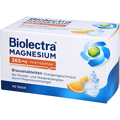 Magnesium-Brausetabletten Biolectra Magnesium 365 mg