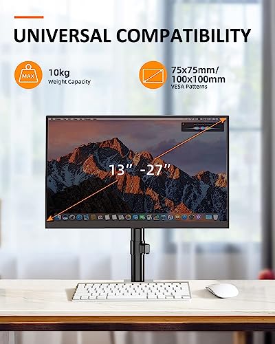 Monitorhalterung suptek Monitor Halterung für 13-27 Zoll Bildschirm
