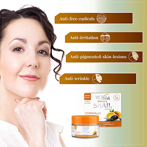 Schneckencreme VICTORIA beauty, mit Vitamin C