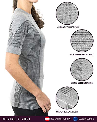 Merino-Unterwäsche Damen Merino & More Merino Shirt Damen