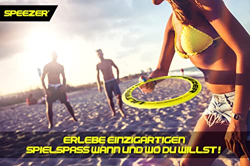 Frisbee Scheibe SPEEZER ® Ultimate Frisbee Ring der neon gelbe