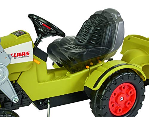 Trettraktor mit Anhänger BIG Spielwarenfabrik BIG – Claas Celtis