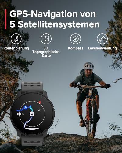 Suunto-Uhr SUUNTO 9 Peak Multisport Uhr, Robust Outdoor